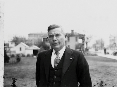Walter E. Davis, first Travis County Extension agent Photo No. PICB 11762, Austin History Center, Austin Public Library